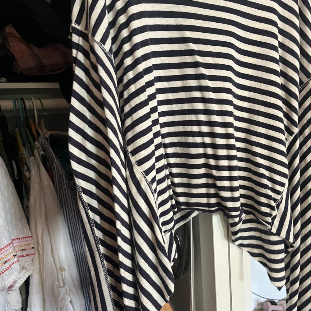 Free People - We The Free Womens Striped 100% Cotton Pullover Top- Large - Picture 3 of 5